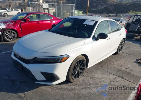 2022 Honda Civic Sport z USA, uszkodzony, nr VIN 2HGFE2F54NH610675